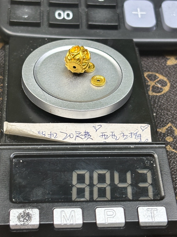 足金999卡12万佛珠7龙鳞