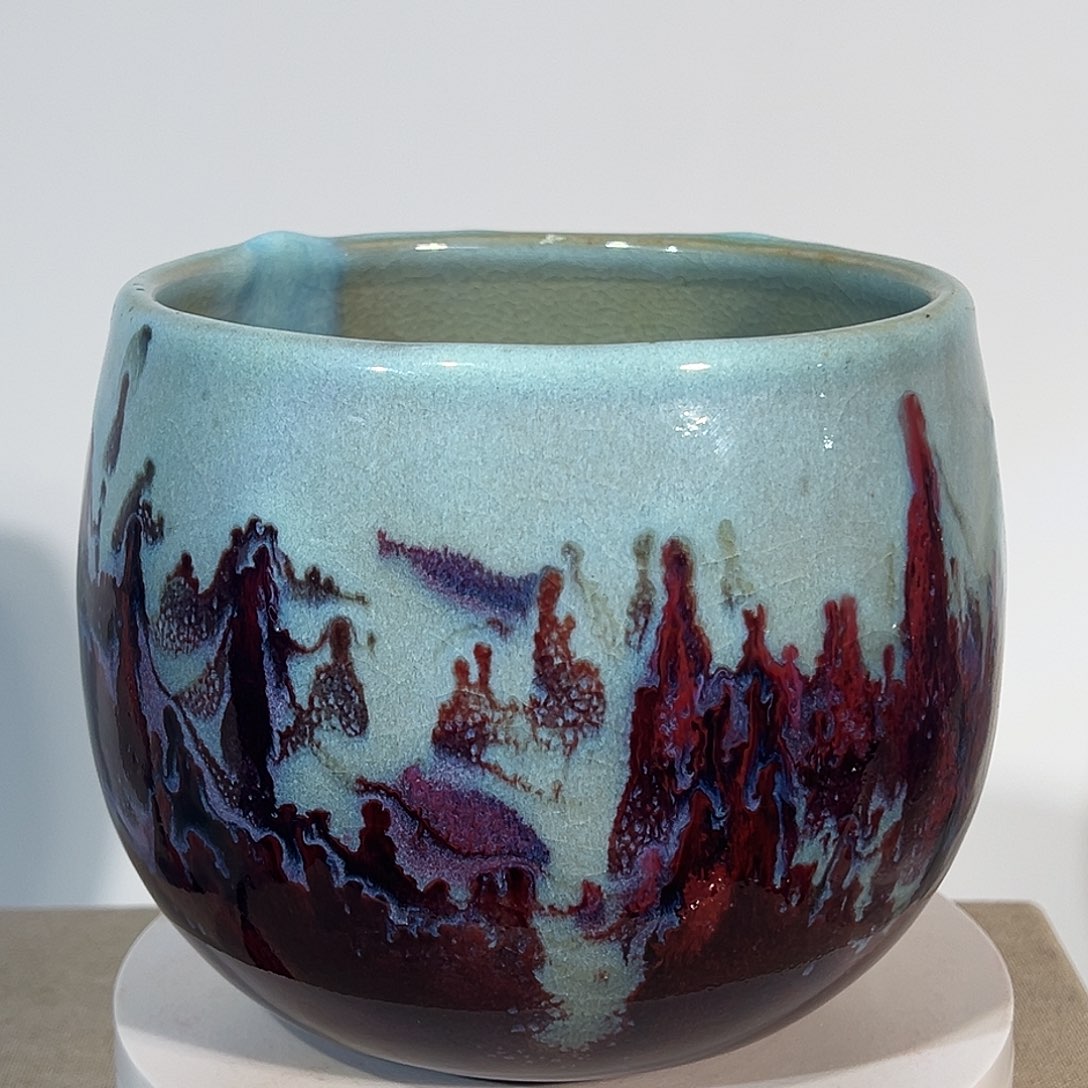 侠***本传统钧瓷工艺品在民间流传