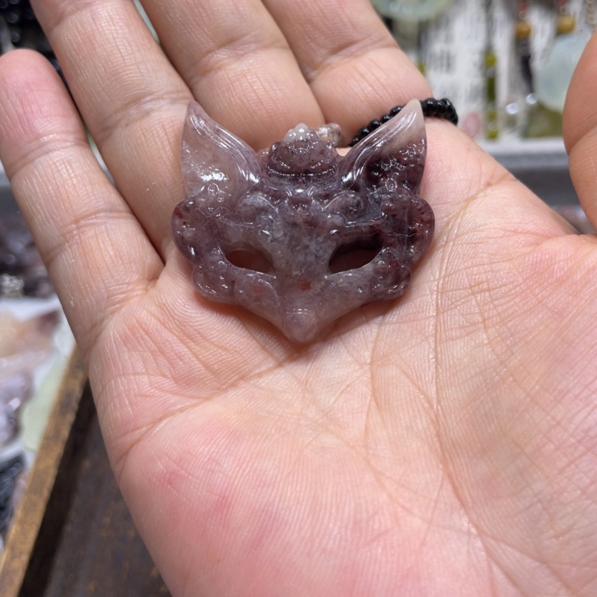 【闪购商品】岫玉颈饰未镶嵌羊*羊28包挂