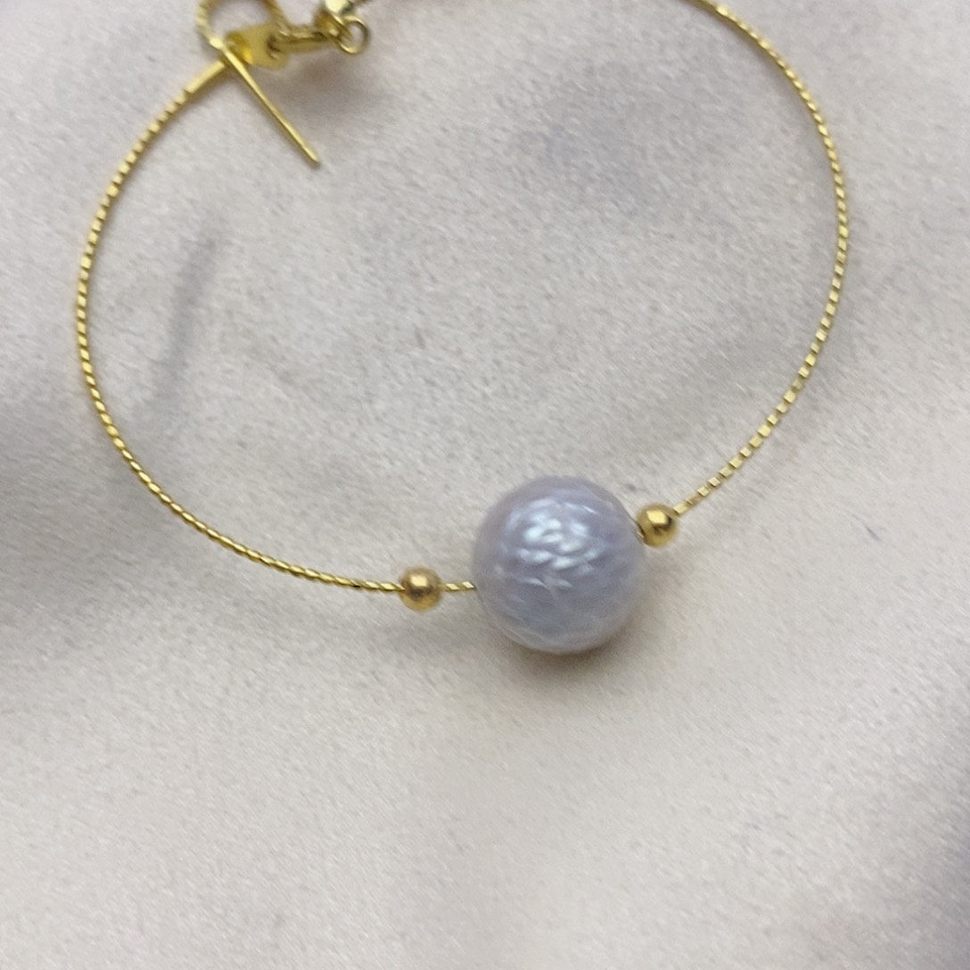 【闪购商品】海水珍珠手链银S925镶嵌67