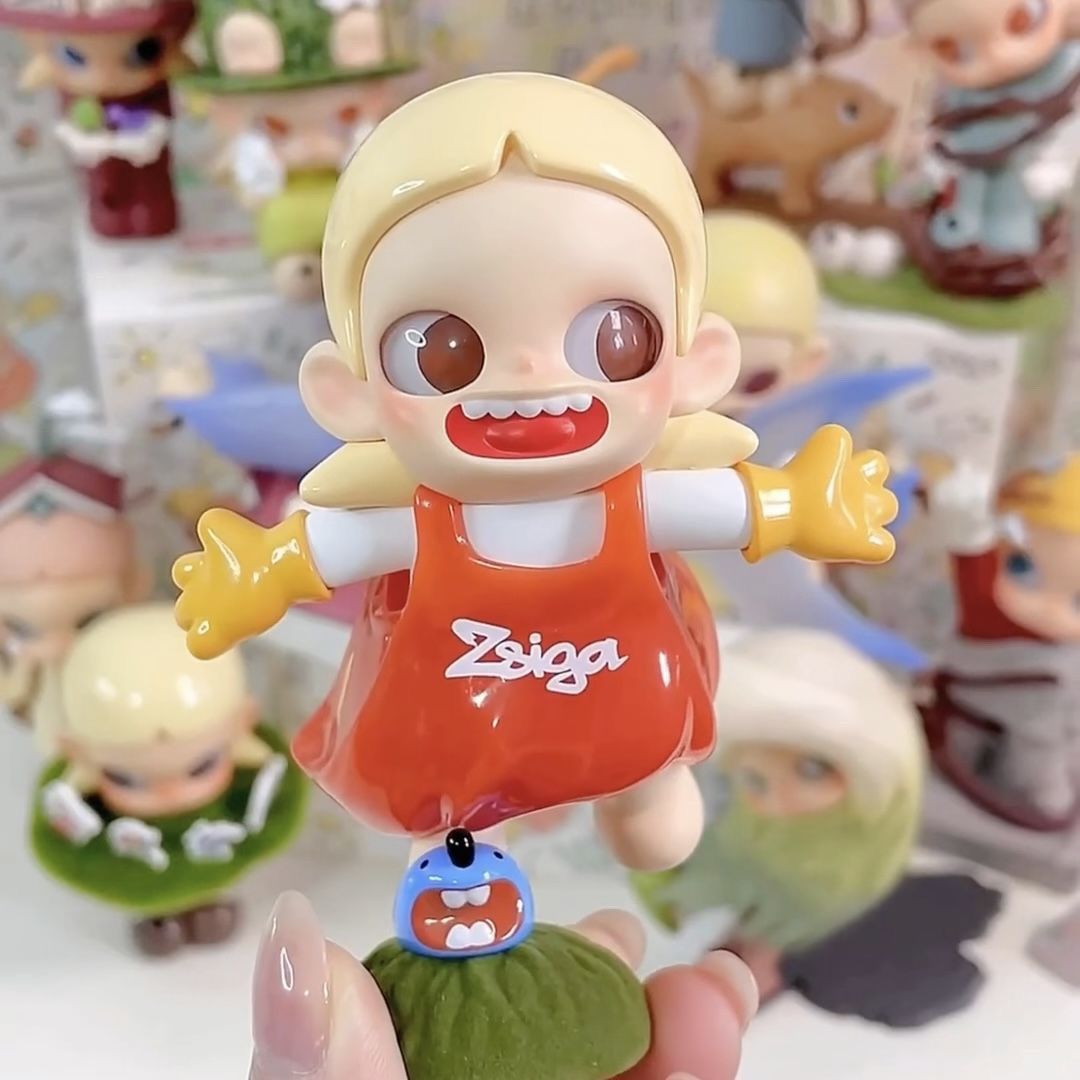 POPMART泡泡玛特 Zsiga沿线走的人系列手办盲盒玩具桌面摆件礼物