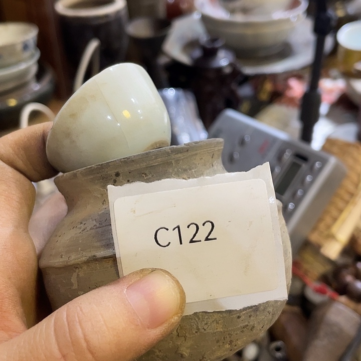 嘉***言瓷片C122号工艺品