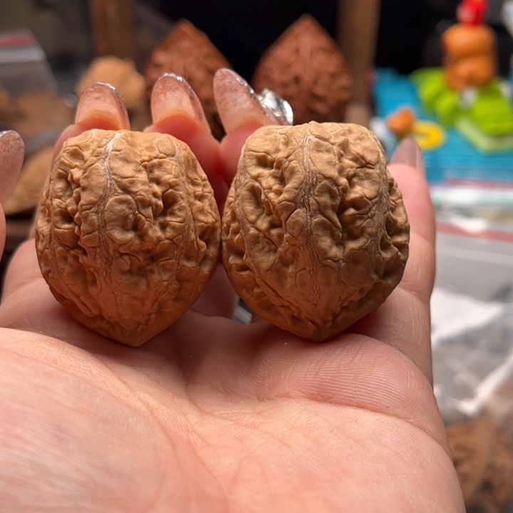 文玩核桃把件关东木子家楸大胖5