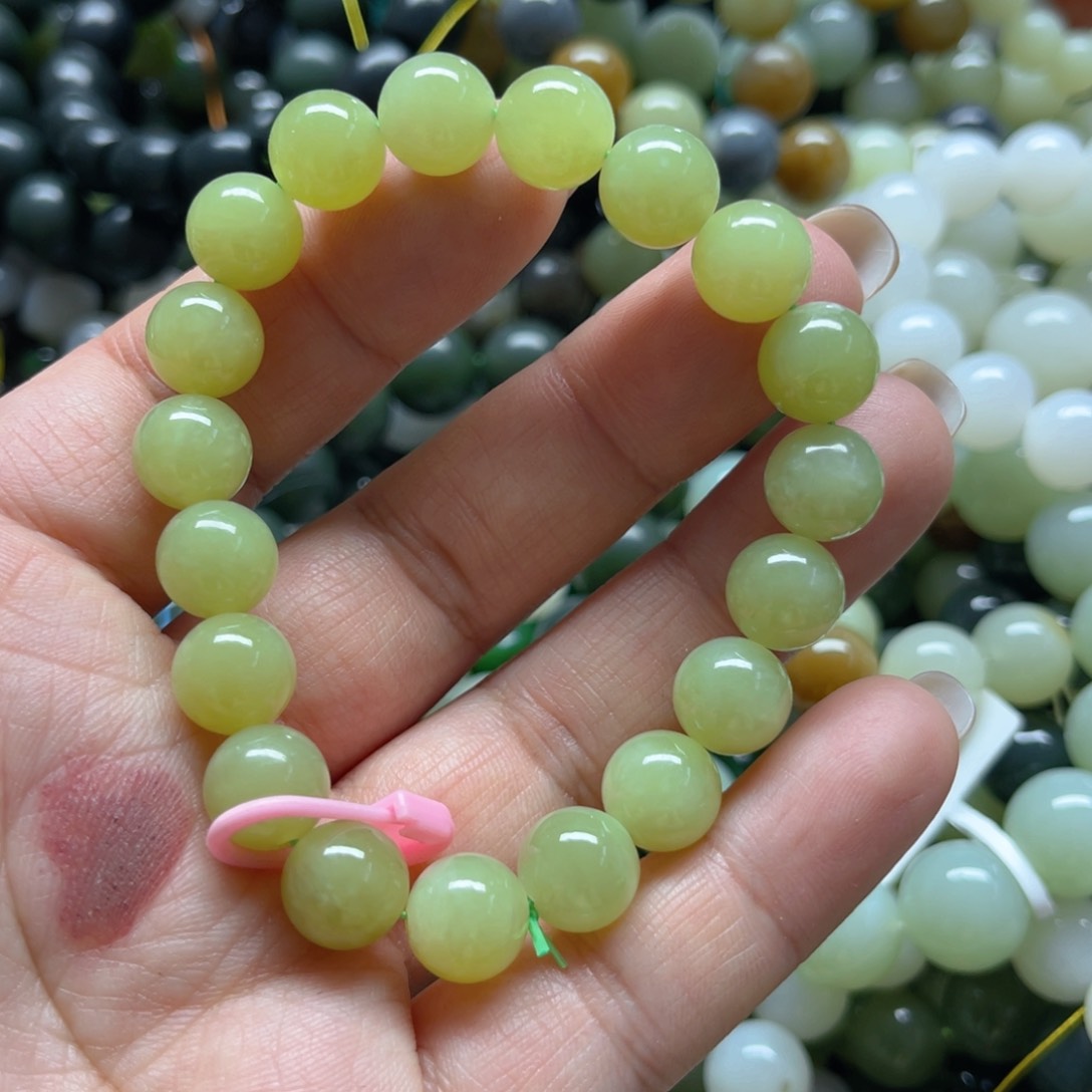 和田玉手链未镶嵌