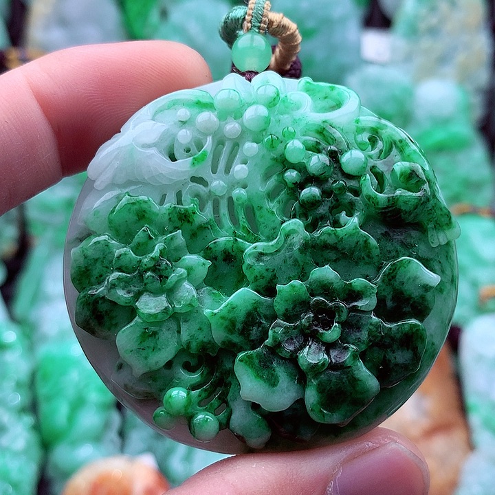 翡翠吊坠(不含链)未镶嵌