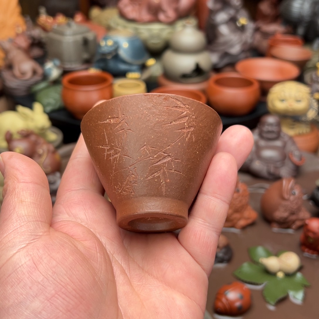 紫砂茶宠紫砂茶杯