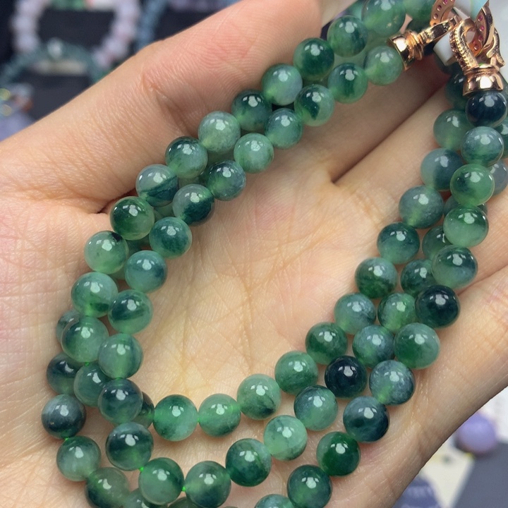 翡翠手链未镶嵌翡翠