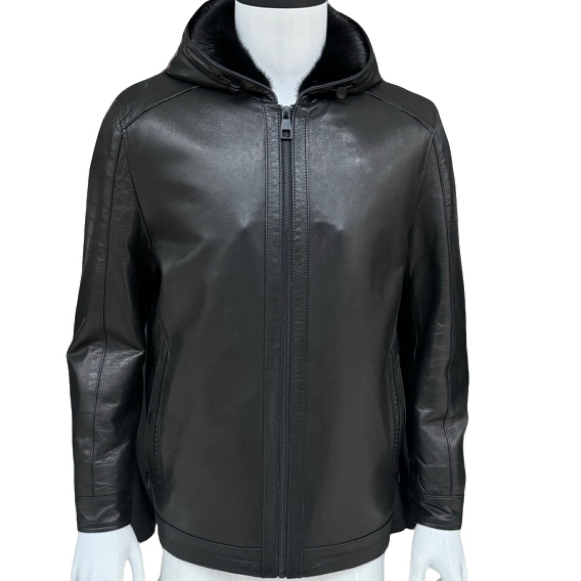 纳帕羔羊皮，25年新款皮貂一体整皮整版水貂内胆，时尚休闲款