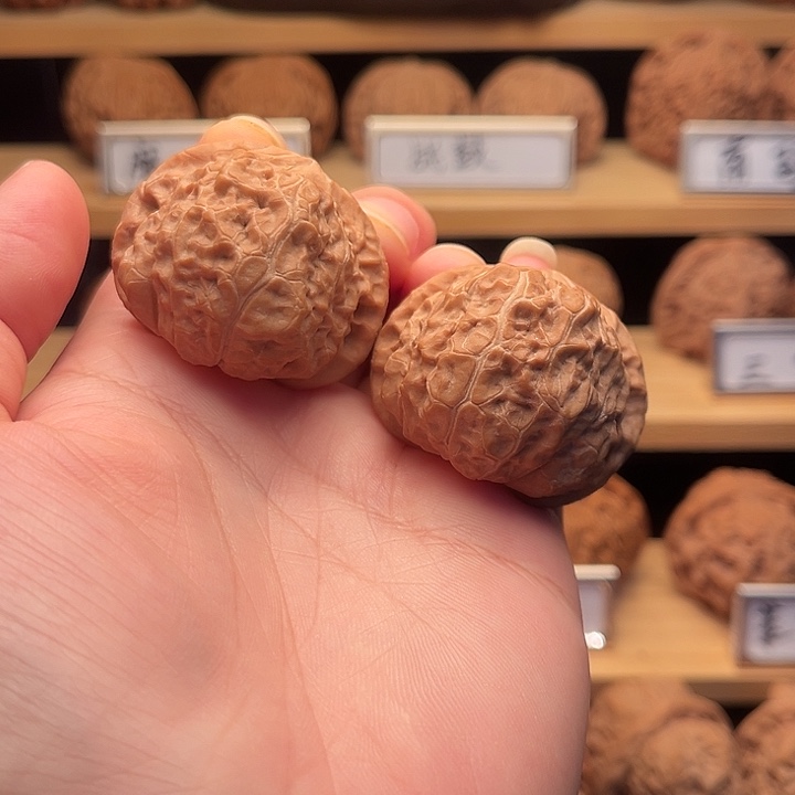 文玩核桃把件40南瓜