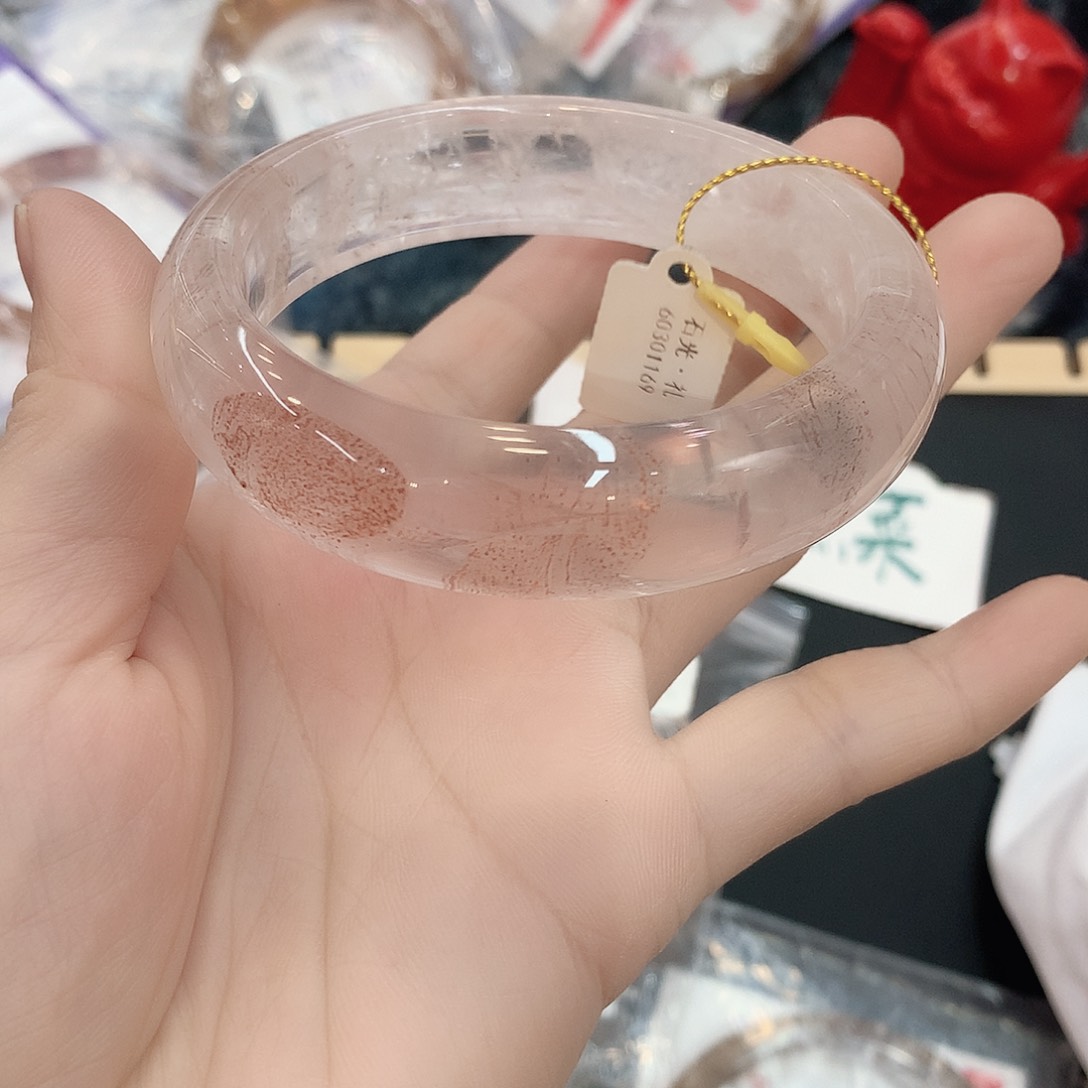 水晶手镯未镶嵌223（5859:；到 