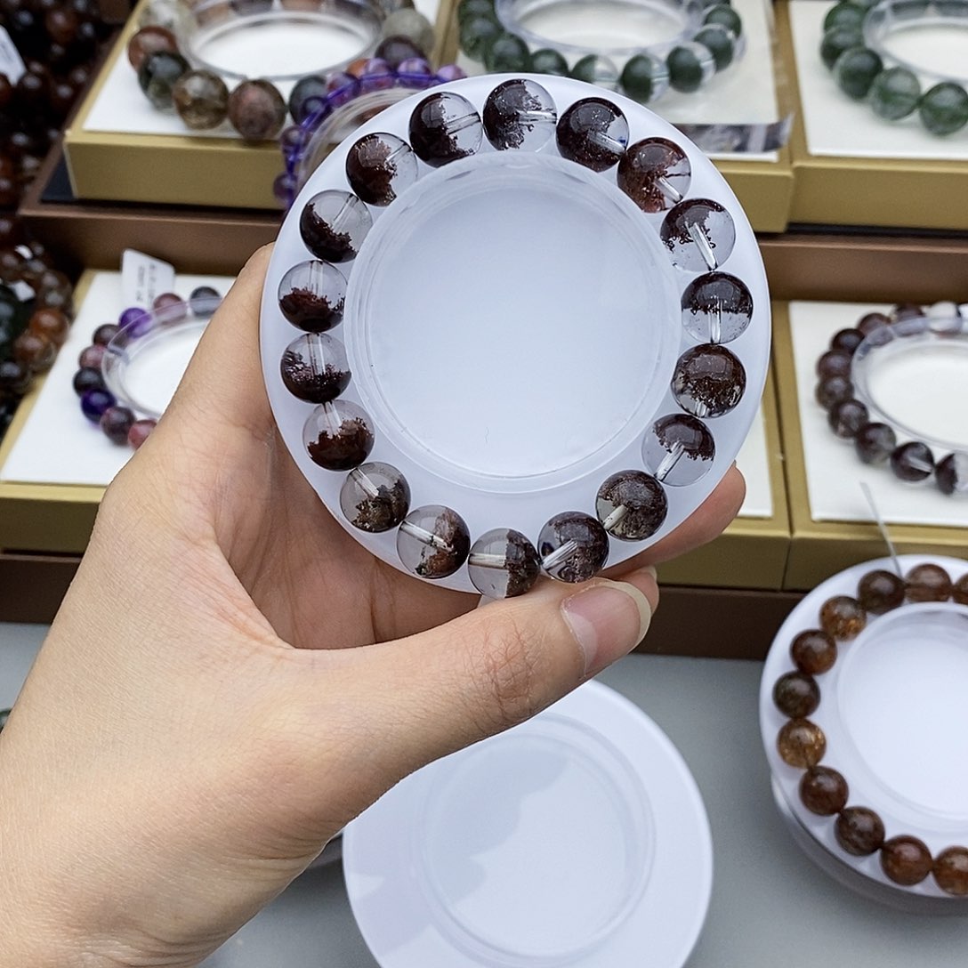 水晶手串未镶嵌红幽灵