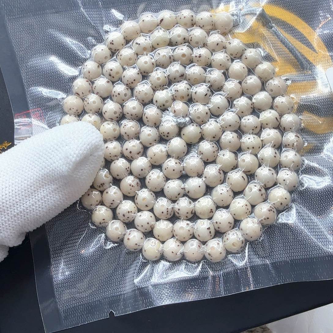 星月菩提吊坠8骨瓷大眼睛6圆珠108