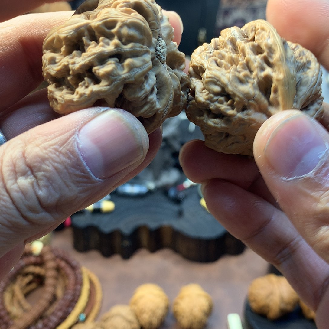 吊坠金刚菩提方*堃大粗筋核桃