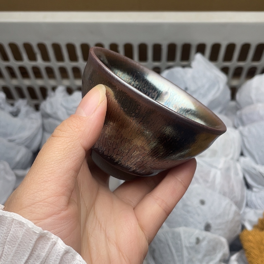 摆件建窑建盏主人杯