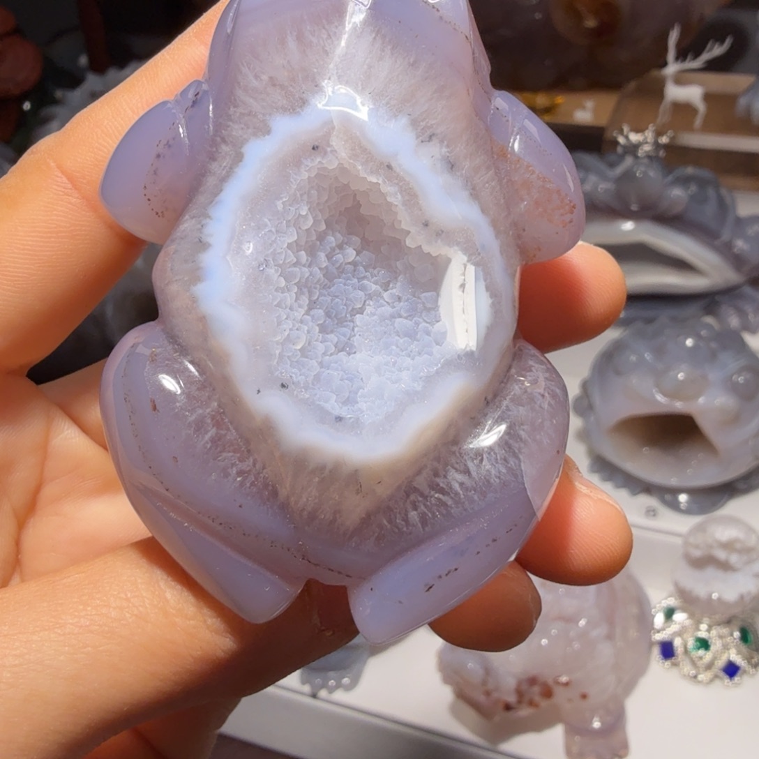 玛瑙/玉髓未镶嵌摆件