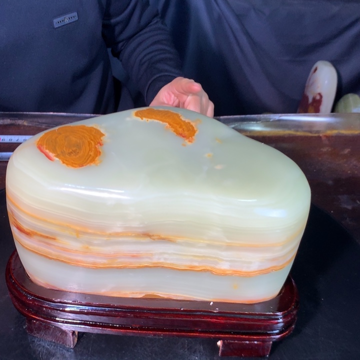 石材天然原石摆件