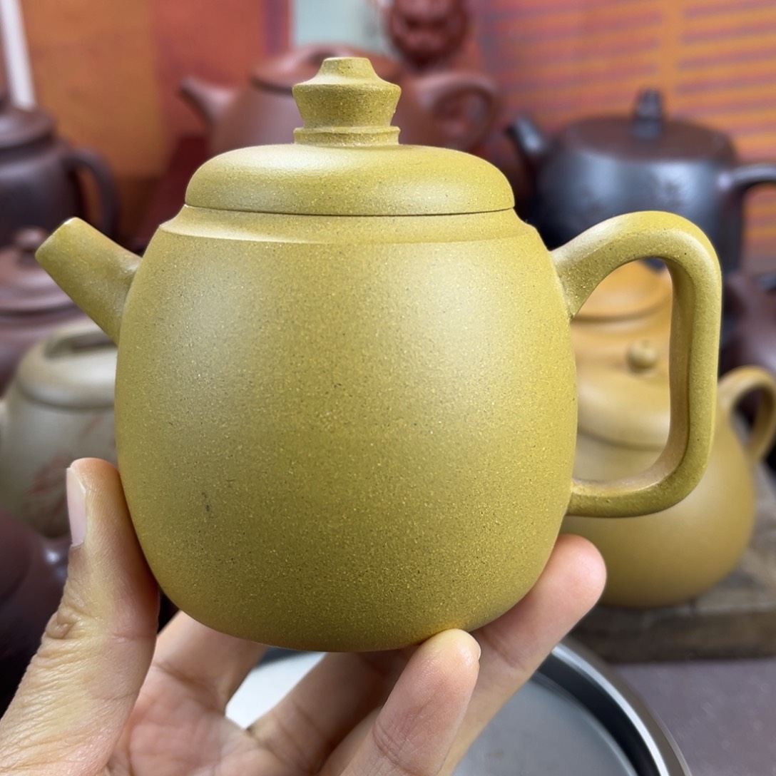 紫砂茶壶宜兴紫砂壶微瑕晃盖花泥