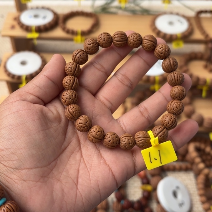 *****非金属木质野生桃核小金豆