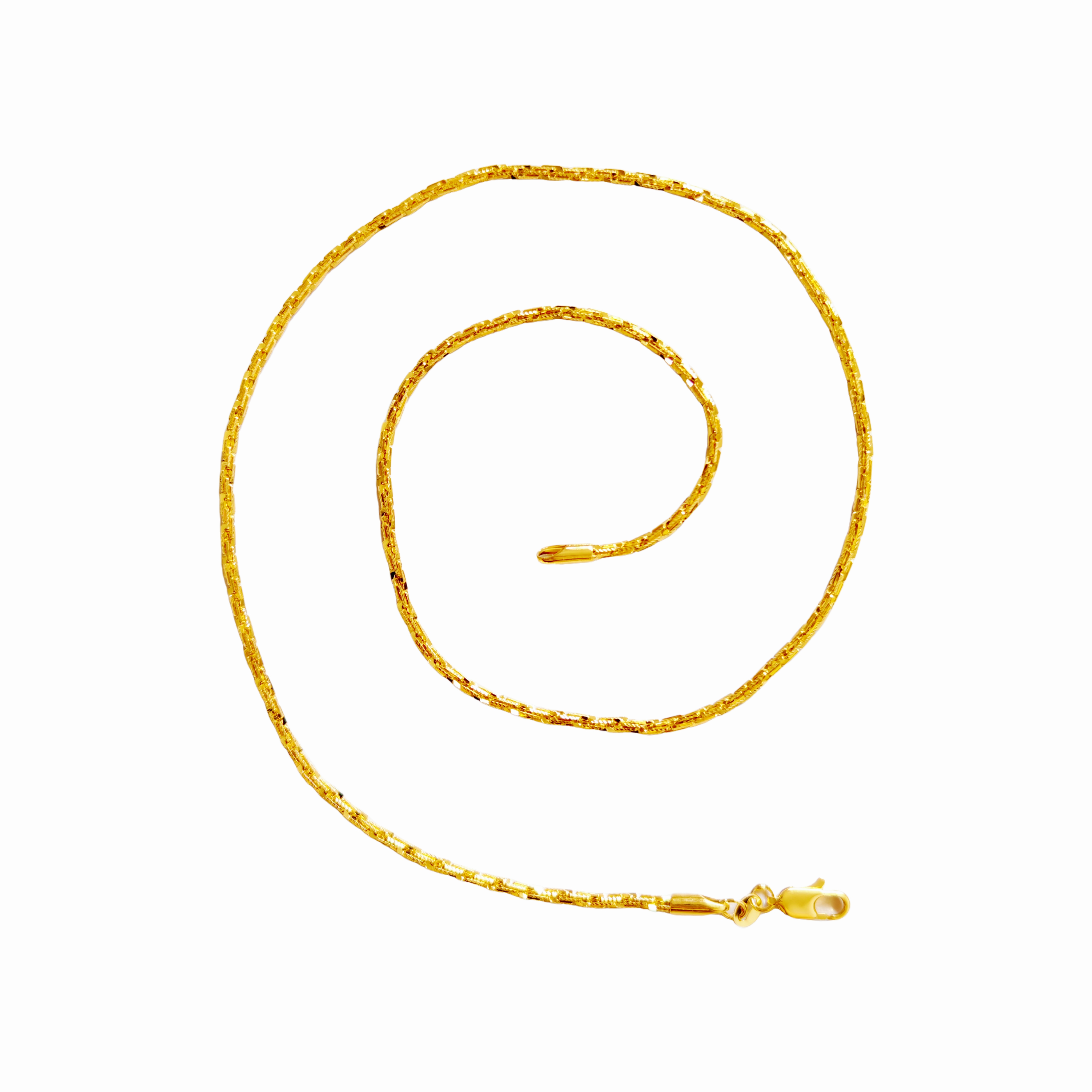 合金项链 节节高升项链手工精品仿黄金里外一色不掉色仿黄金