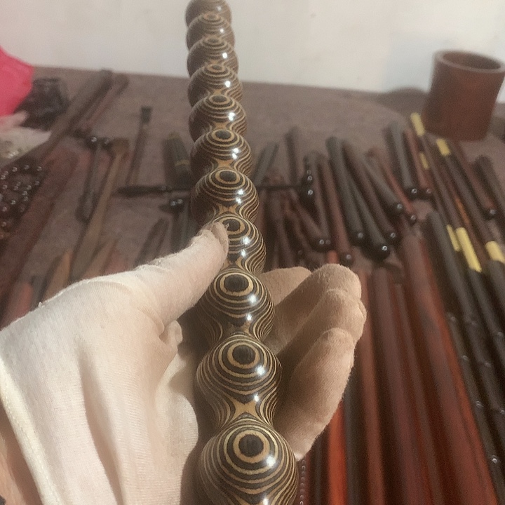 东非黑黄檀（紫光檀）纵****?斑马木棍