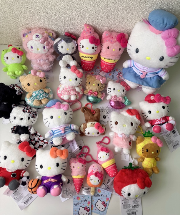 美版！hello Kitty限定挂件合集