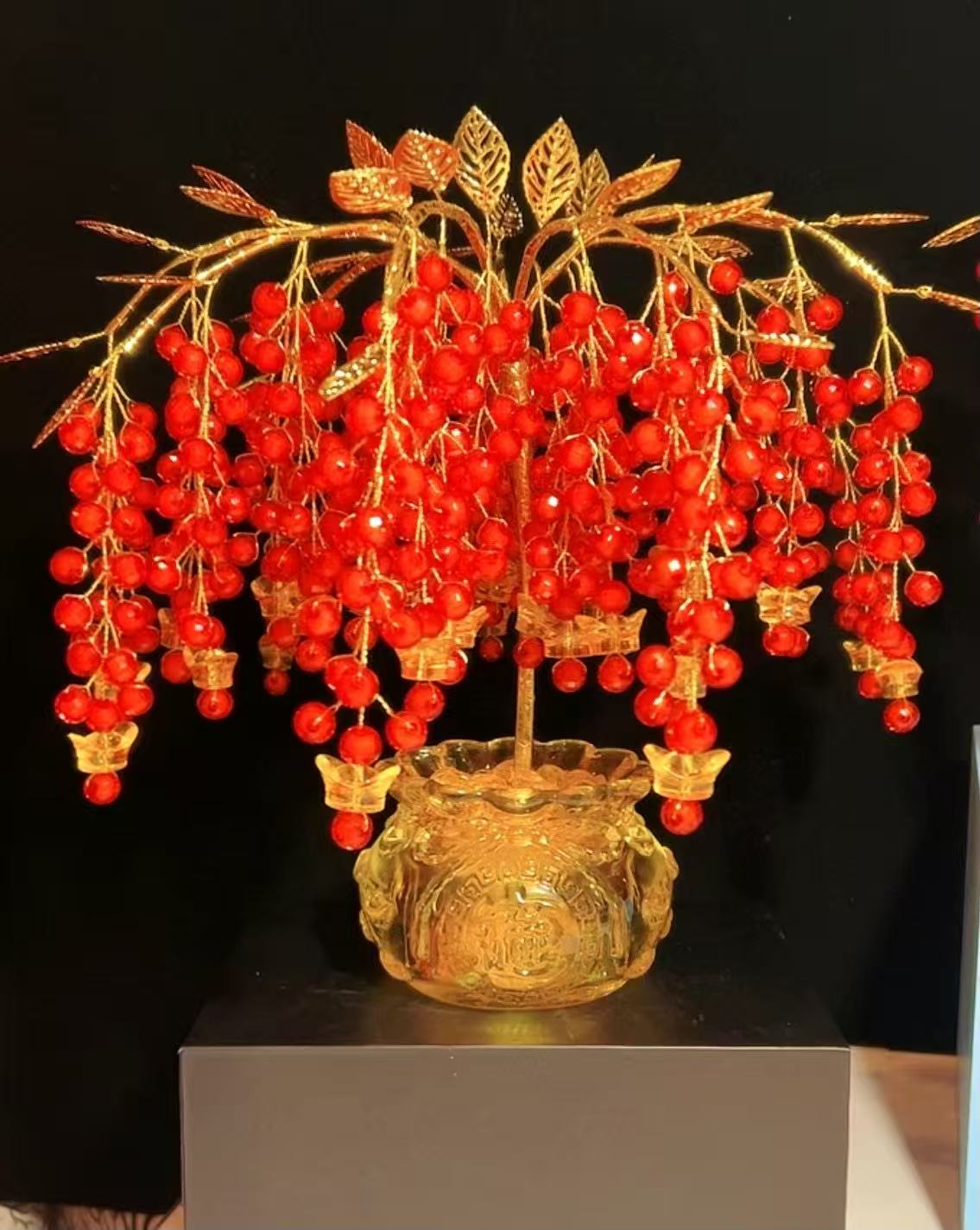 摇钱树 （切面珠款）   DIY材料包