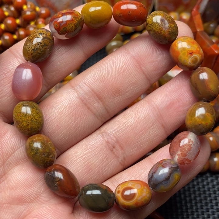 玛瑙/玉髓手串未镶嵌