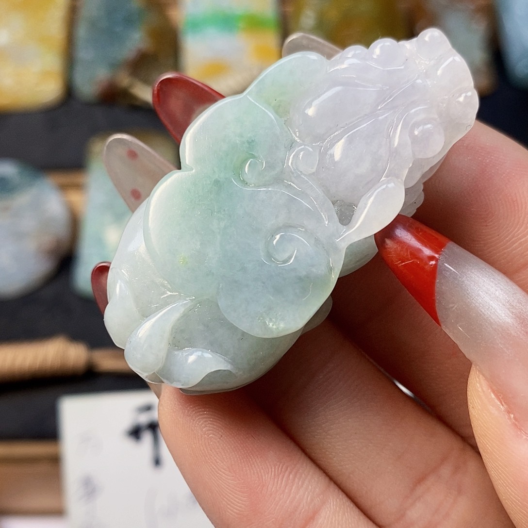 定制翡翠未镶嵌翡翠A货一物一证