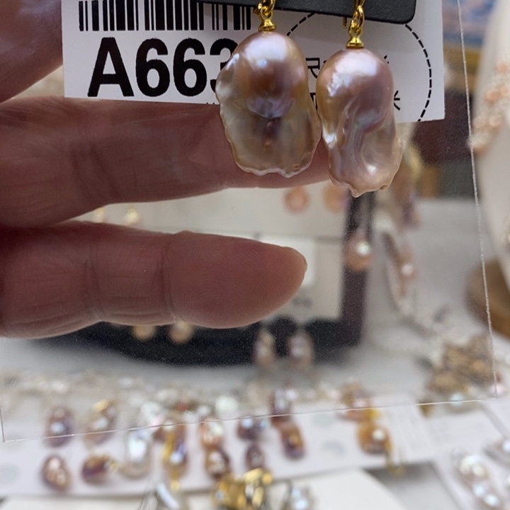 颈饰合金淡水珍珠663