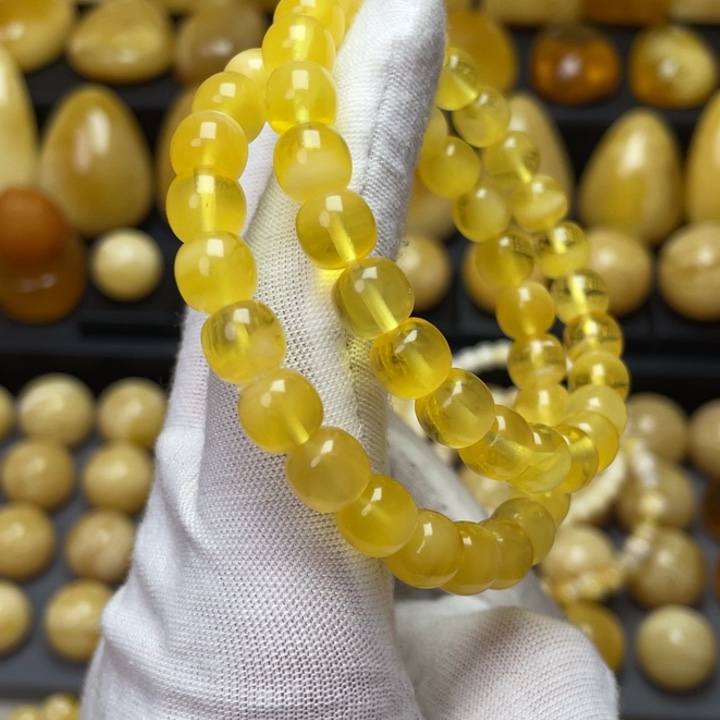 蜜蜡手链未镶嵌老型手串多样性随机发货