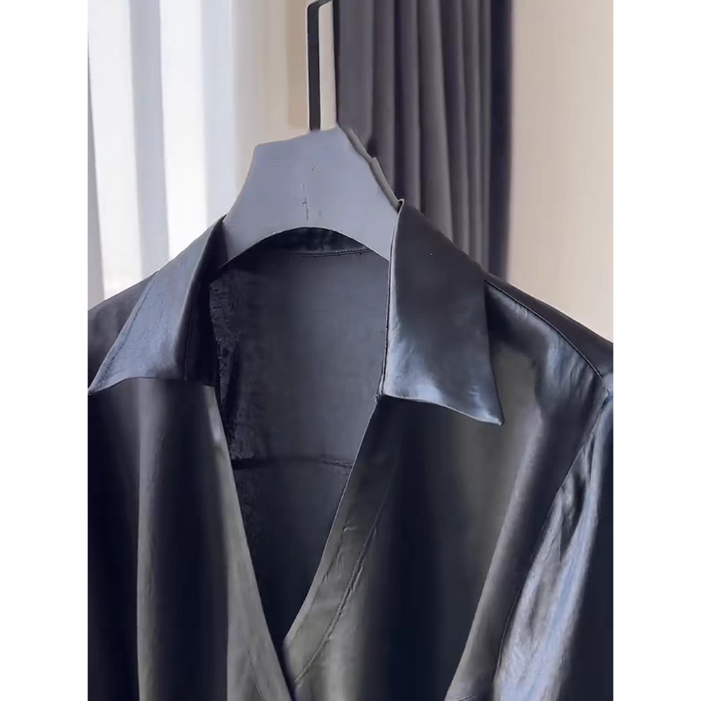 【Z】415/887894 /149-9时尚设计感翻领V领衬衫