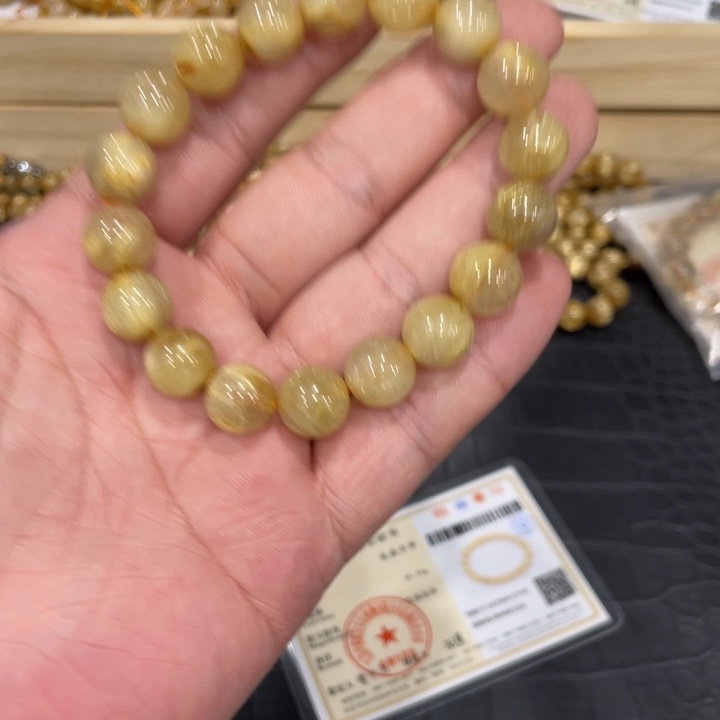 发晶手链未镶嵌b344发晶