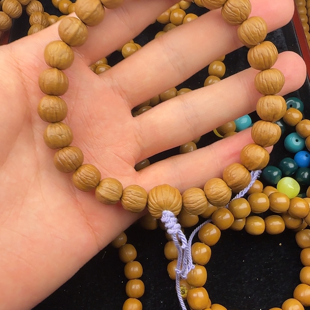 石英石纯铜全品南瓜手持手串