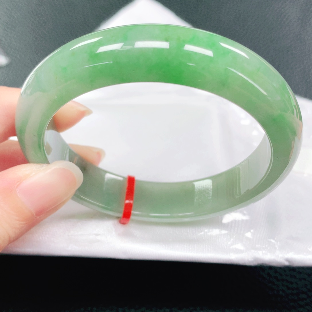 未镶嵌手镯翡翠55圈