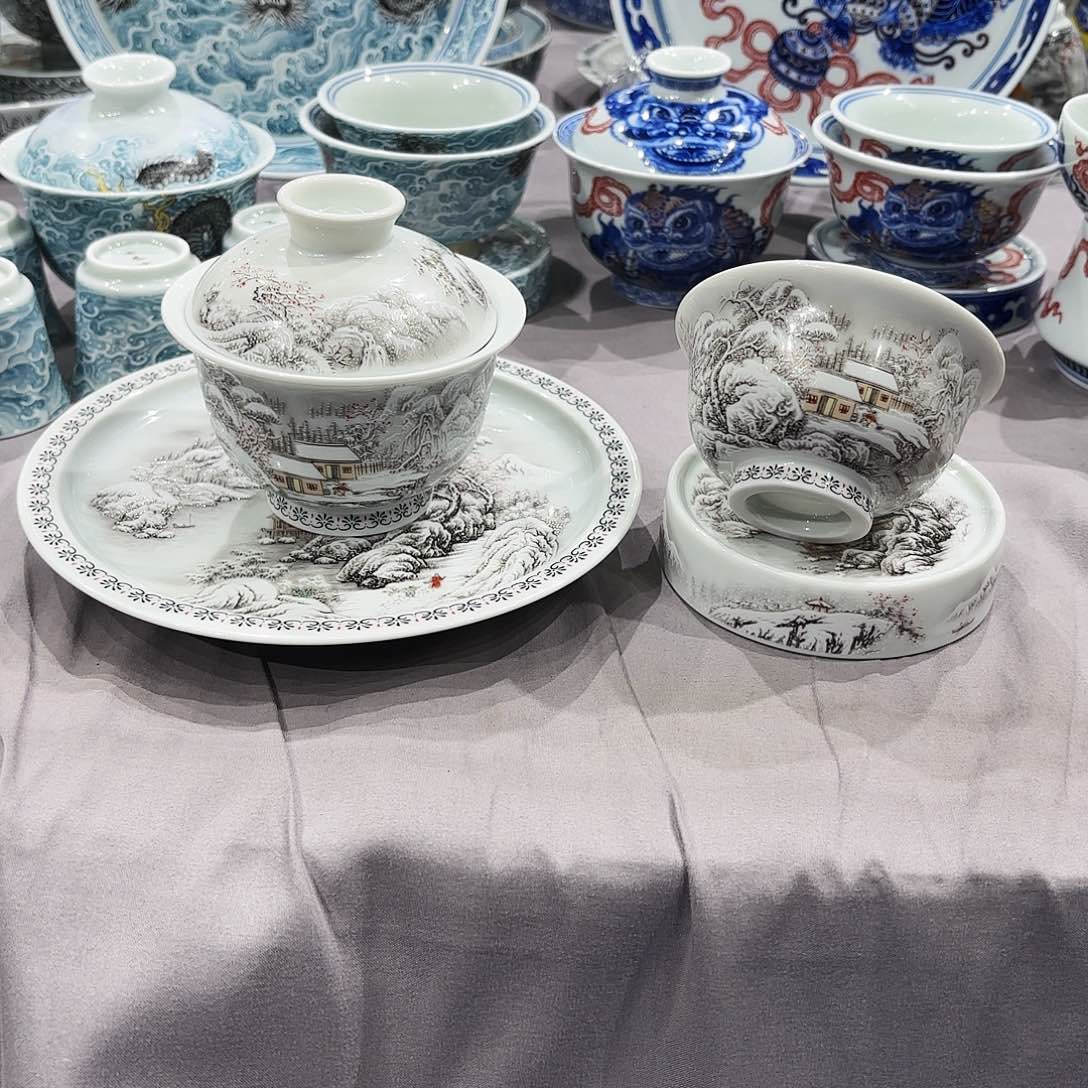 瓷片景德镇瓷器艺术