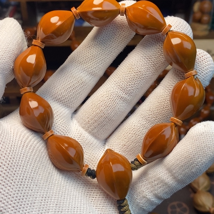 手串/手链橄榄核16/23老树梅林铁核三面佛