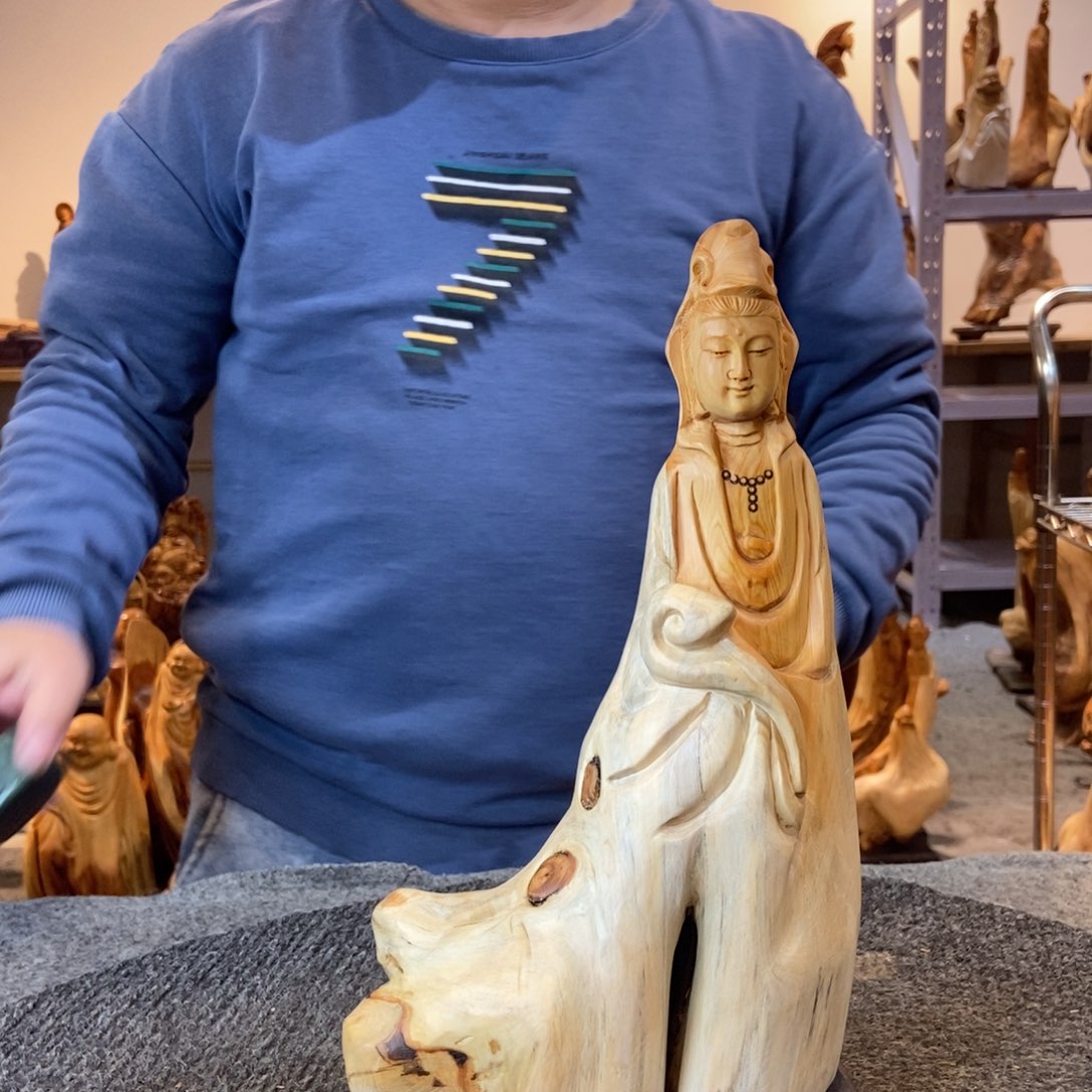 柏木（崖柏）太行崖柏根雕摆件