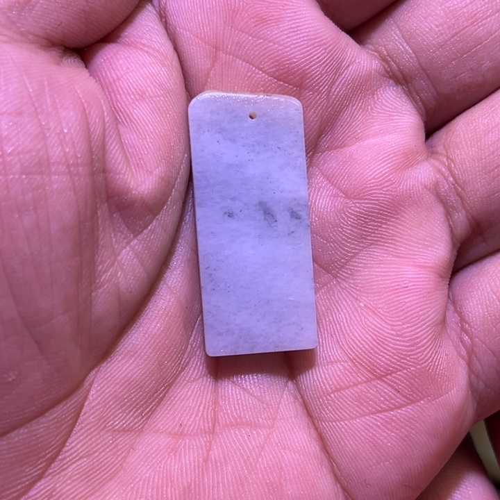 和田玉未镶嵌吊坠(不含链)