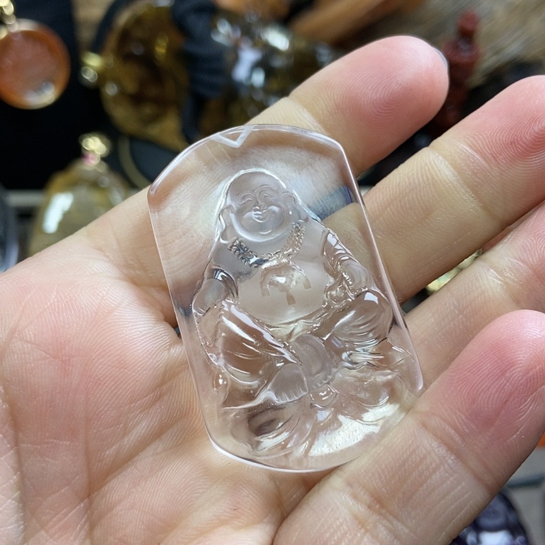 水晶天然水晶吊坠未镶嵌