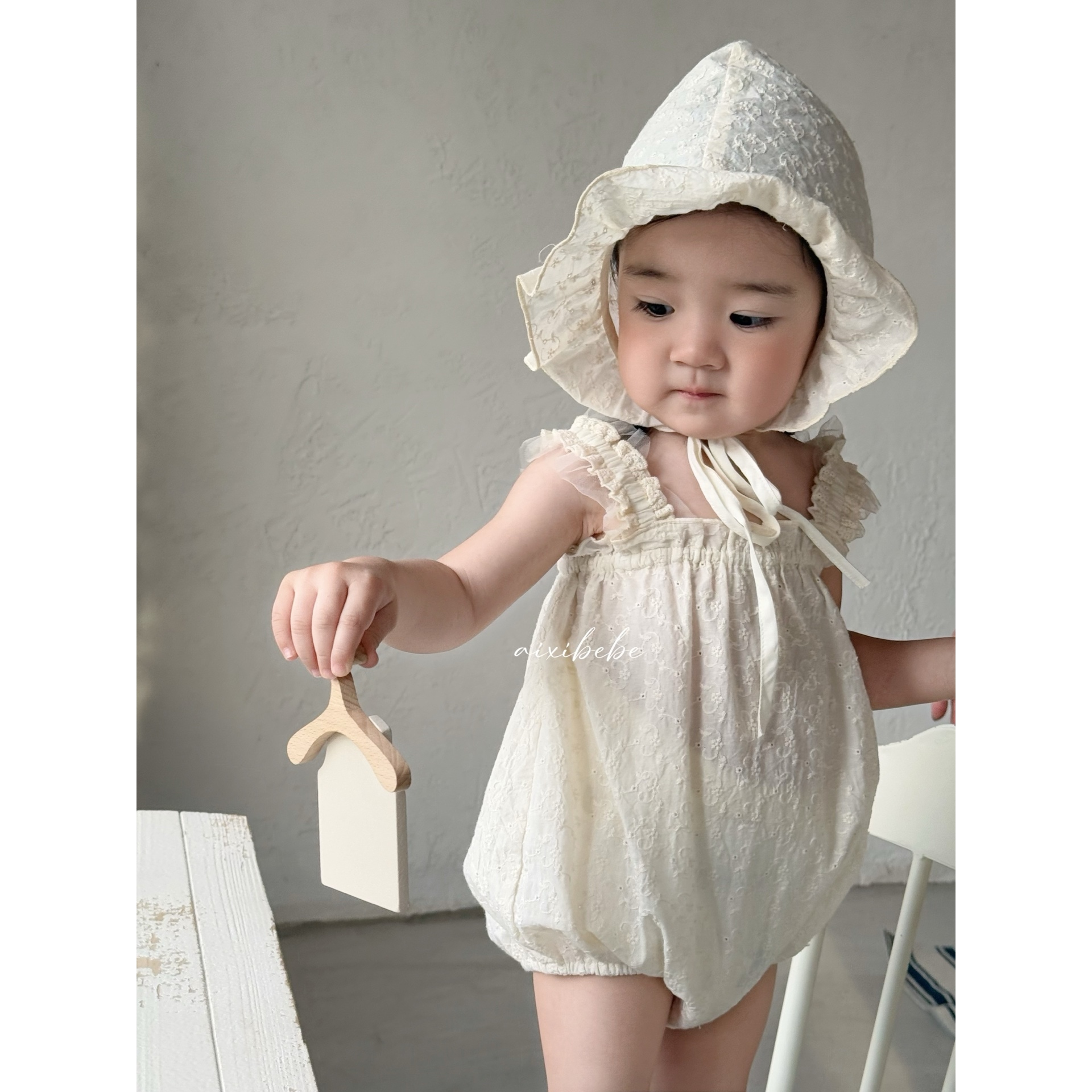 【NO退NO换】欢宝2店-爱喜-2025夏-编码0230-1551-碎花爬服