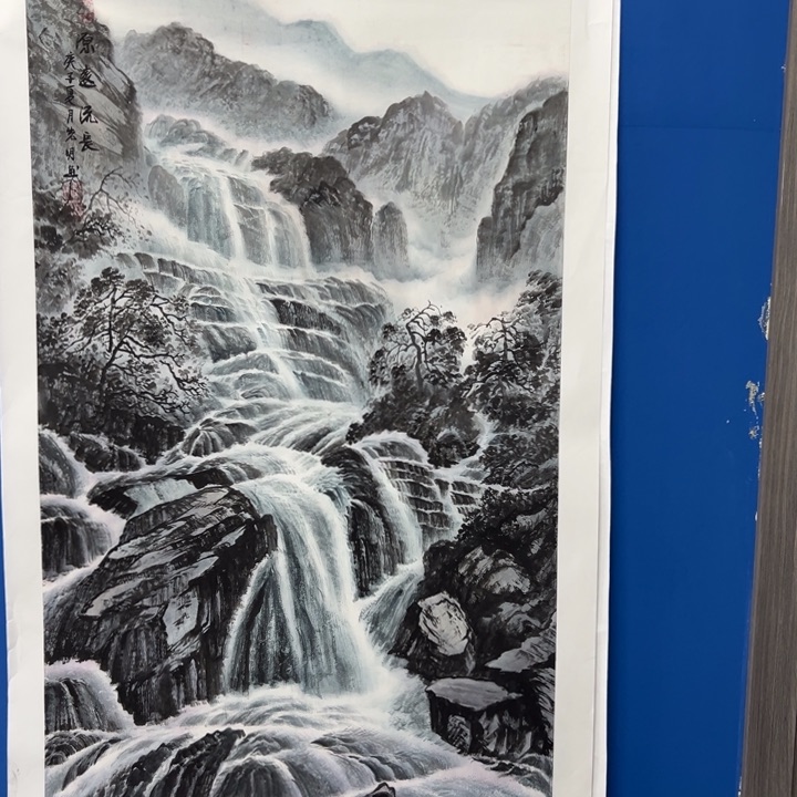 国画绘画作品哦你