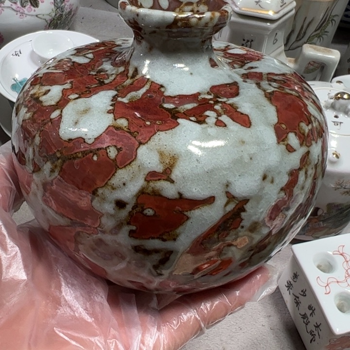 景德镇陶瓷艺术品墨**雨