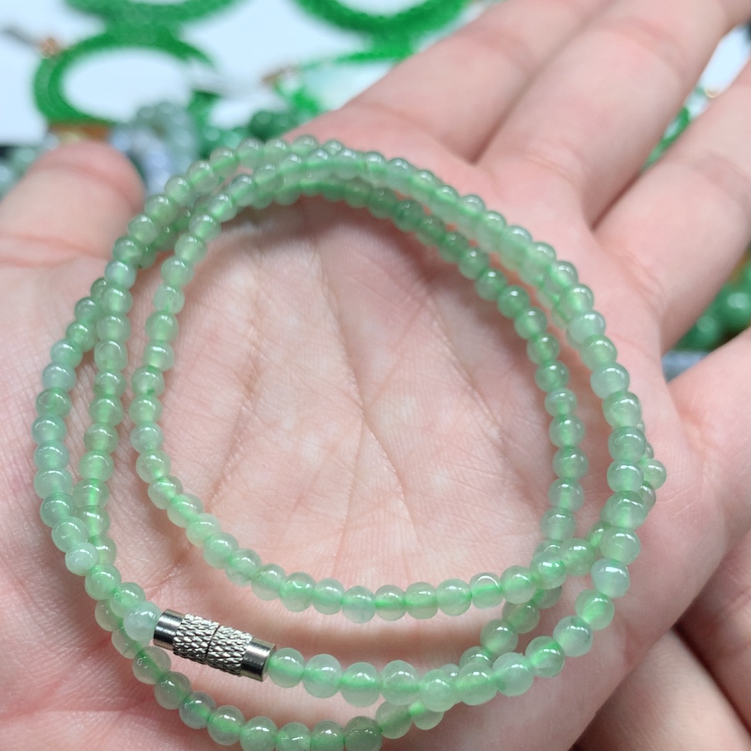 未镶嵌手链翡翠翡翠