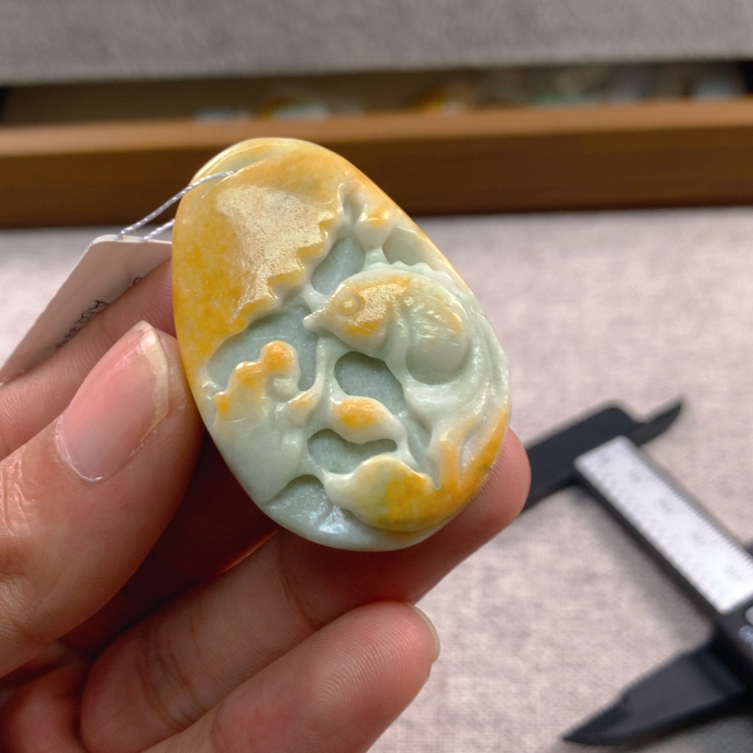 颈饰未镶嵌翡翠天然缅甸A货翡翠