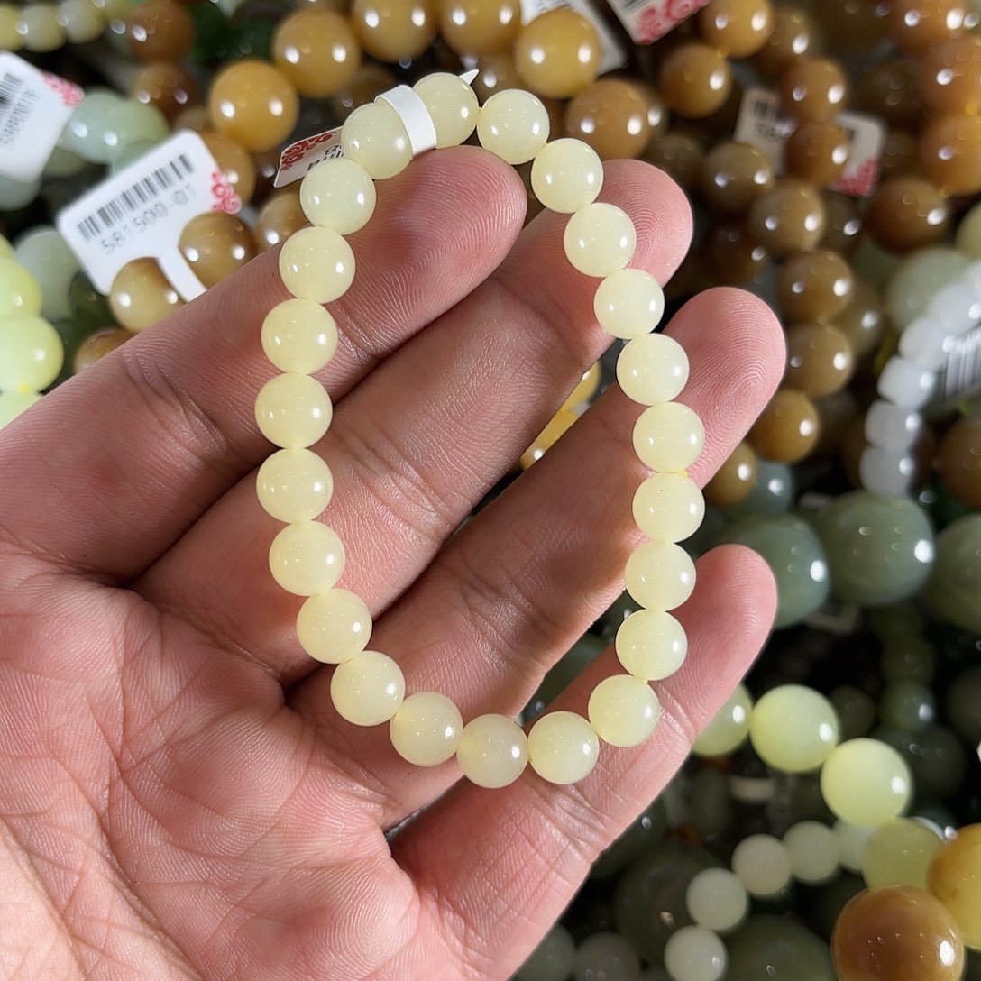 和田玉手链未镶嵌W271