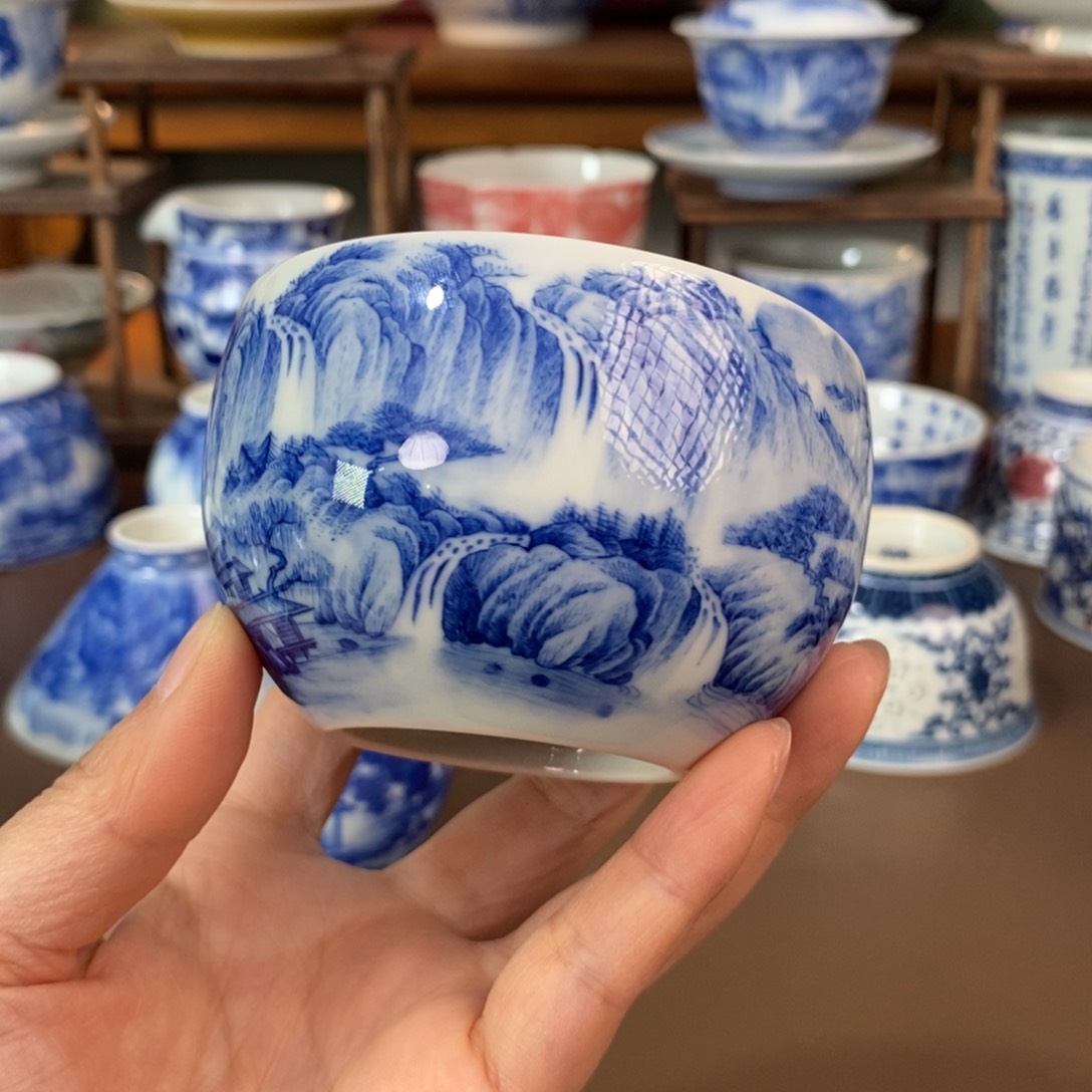 景德镇陶瓷手工手绘