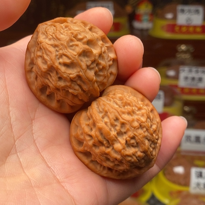 吊坠文玩核桃金牛40