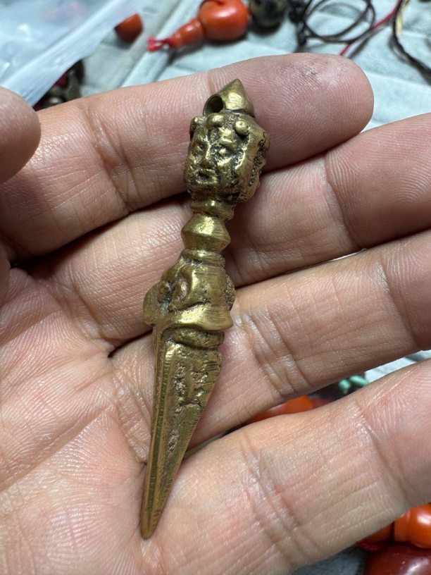 藏传纯铜的金刚爵