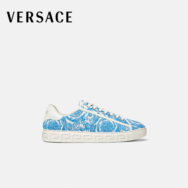 【新品】VERSACE/范思哲 男士 Barocco Greca 运动鞋