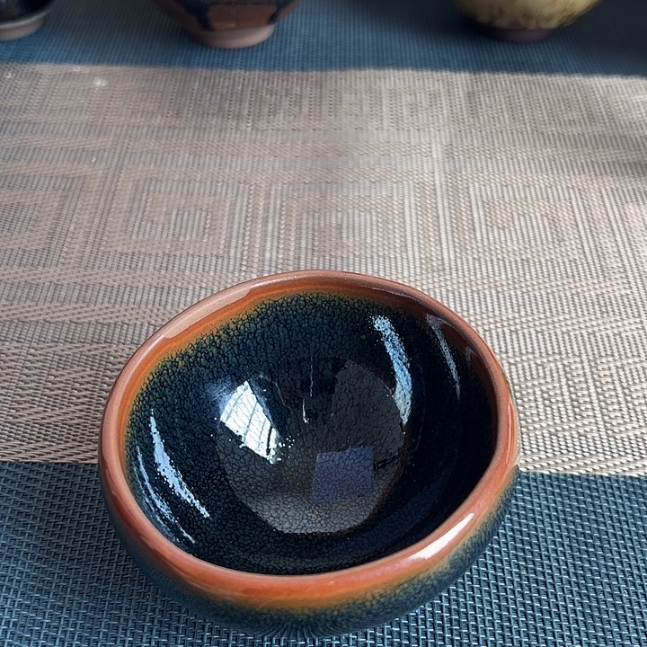 茶盏微瑕建盏主人杯